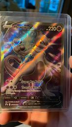 mewtwo v full art promo, Hobby en Vrije tijd, Verzamelkaartspellen | Pokémon, Ophalen, Zo goed als nieuw, Losse kaart
