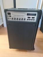 Mobiele zang  systeem voor 2 x zang en karaoke., Ophalen, Gebruikt, 100 watt of meer