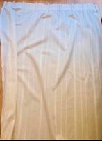 Witte gordijnen, Ophalen, 100 tot 150 cm, Wit, Zo goed als nieuw