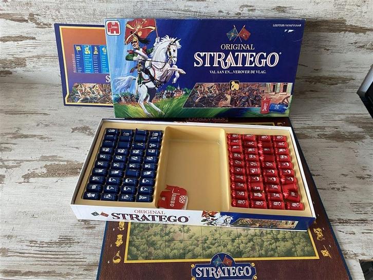 stratego orginal val aan en verover de vlag [s794], Hobby en Vrije tijd, Gezelschapsspellen | Bordspellen, Zo goed als nieuw, Ophalen of Verzenden