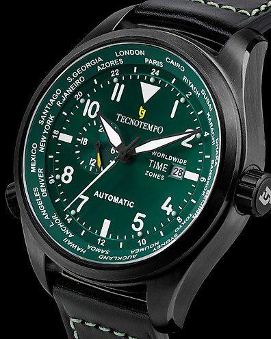 Italiaanse makelaardij, Sieraden, Tassen en Uiterlijk, Horloges | Heren, Nieuw, Overige merken, Staal, Leer, Ophalen
