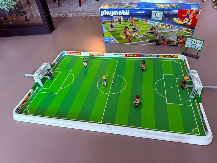 Playmobil Voetbalspel 4700 - Compleet!, Kinderen en Baby's, Speelgoed | Playmobil, Gebruikt, Complete set, Ophalen of Verzenden