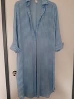 Maxi overhemd jurk H&M 40 nieuw, Nieuw, Blauw, Maat 38/40 (M), H&M