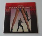 James Bond 007 - For Your Eyes Only - Soundtrack 1981, Cd's en Dvd's, Vinyl | Filmmuziek en Soundtracks, Ophalen, Zo goed als nieuw