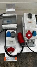 Mennekes krachtstroomverdeler 32A met automatenkast, Ophalen, Gebruikt, Overige typen