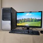 Nette Intel Core PC HDD of SSD Win10 + LCD Incl Win 10, Computers en Software, Desktop Pc's, Ophalen of Verzenden, Gebruikt, Met monitor