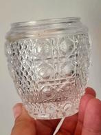 Vintage 1960 geslepen glas vaasje, Huis en Inrichting, Woonaccessoires | Vazen, Overige kleuren, Ophalen of Verzenden, Minder dan 50 cm