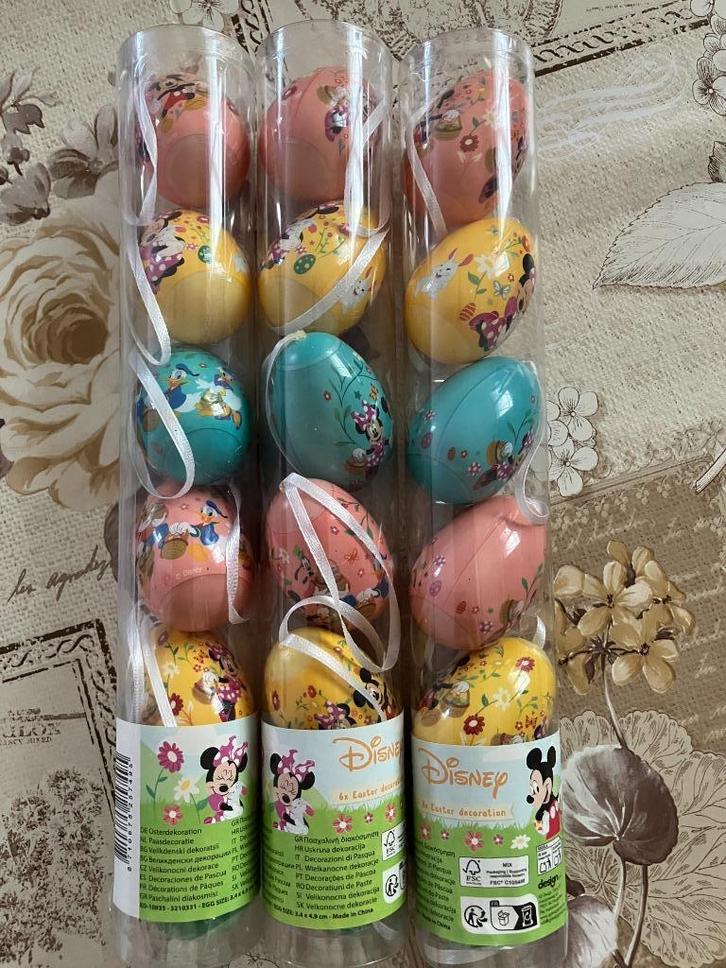 Set van 3 nieuwe doosjes disney paaseieren Mickey & Minnie, Verzamelen, Disney, Nieuw, Ophalen of Verzenden