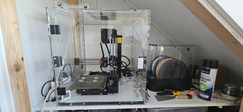 Prusa mini+ incl tukkari behuizing, Computers en Software, 3D Printers, Zo goed als nieuw, Ingebouwde Wi-Fi, Ophalen