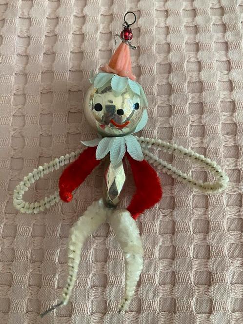 Oude Kerstbal Clown, Diversen, Kerst, Gebruikt, Ophalen of Verzenden