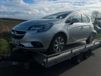Opel Corsa 1.4 VOL AUTOMAAT 80.000KM Navi 2017 ACHTERSCHADE, Ophalen, Zilver of Grijs, Benzine
