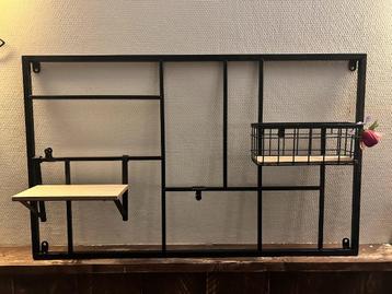 Stijlvol wandrek XL met clips – Xenos – 90 x 55 cm beschikbaar voor biedingen