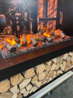 Sier sfeerhaard elektrisch, Ophalen of Verzenden, Zo goed als nieuw, Vrijstaande haard, Elektrische haard