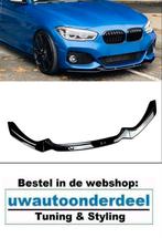 Spoiler Splitter Glans Zwart Voor Bmw 1 Serie F20 F21 M Pack, Ophalen of Verzenden