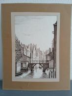 tekenwerk, Antiek en Kunst, Kunst | Schilderijen | Klassiek, Ophalen of Verzenden