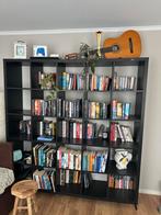 IKEA Kallax 5x5 donkerbruin (bijna zwart), 182 x 182 cm, Ophalen, Zo goed als nieuw, 25 tot 50 cm, 150 tot 200 cm