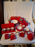 Rood emaille, Antiek en Kunst, Antiek | Emaille, Ophalen of Verzenden