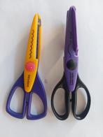 2x Decoratieve Scharen - Reuser & Fiskars, Ophalen of Verzenden, Gebruikt, Gereedschap of Toebehoren