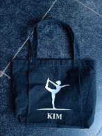 Zwarte yogatas met naam Kim, Ophalen of Verzenden, Nieuw, Yogamat