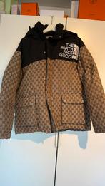 Gucci x north face jas, Kleding | Dames, Jassen | Winter, Ophalen of Verzenden, Zo goed als nieuw, Maat 46/48 (XL) of groter, Zwart