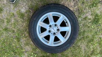 4 x Rial LM velg met 195-65-15 91T Continental banden beschikbaar voor biedingen