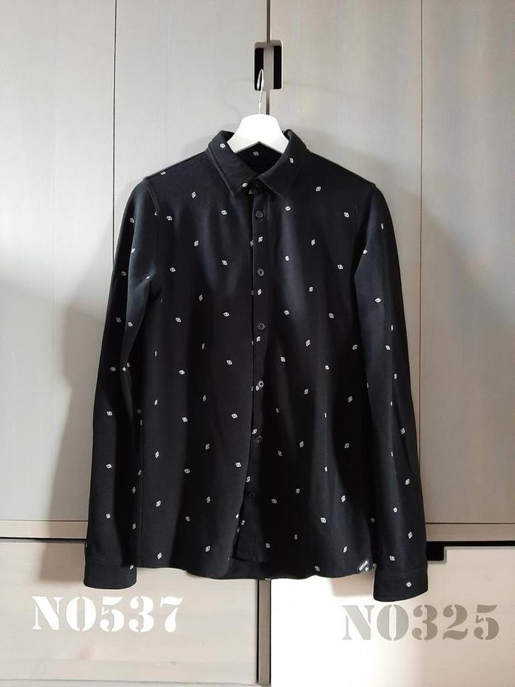 Retour denim overhemd blouse zwart maat 170/176 als nieuw!, Kinderen en Baby's, Kinderkleding | Maat 176, Zo goed als nieuw, Jongen