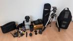 Nikon D5200 + 3 lenzen + accessoires, Ophalen, Zo goed als nieuw, Overige typen