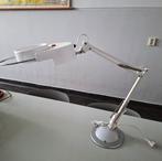 vintage architectenlamp loeplamp industrieel design retro, Ophalen of Verzenden, Zo goed als nieuw, 75 cm of meer, Metaal