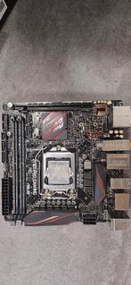 Asus Z170i Pro gaming (Mini ITX), Computers en Software, Moederborden, Ophalen, Gebruikt, DDR3, Mini-ITX