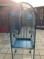 Vogelkooi/papegaaien kooi, Ophalen, Gebruikt, Metaal, Vogelkooi