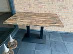 Houten tuintafel - Vierkant, Tuin en Terras, Tuintafels, Ophalen, Gebruikt, Rechthoekig, Overige materialen