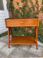 Vintage teakhouten tv -/ muziekkastje, Ophalen, O, O, 50 tot 100 cm