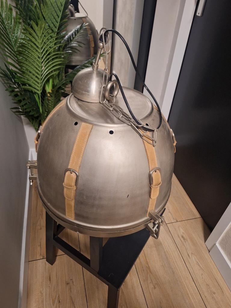 Landelijke industriële hanglamp, Ophalen, Zo goed als nieuw, Minder dan 50 cm