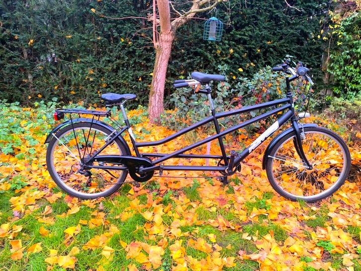 Tandem Freyus. Zo goed als nieuw!, Fietsen en Brommers, Fietsen | Tandems, Zo goed als nieuw, Meer dan 20 versnellingen, 49 tot 53 cm