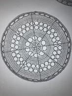 zwart metaal rond dienblad/wandbord, Ophalen of Verzenden, Nieuw, Rond, Metaal