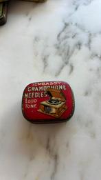 Grammofoon naalden doosje blikje 5€ verzending, Antiek en Kunst, Ophalen of Verzenden