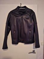 Leren jas ,Froccella, Ophalen, Zo goed als nieuw, Maat 56/58 (XL), Zwart