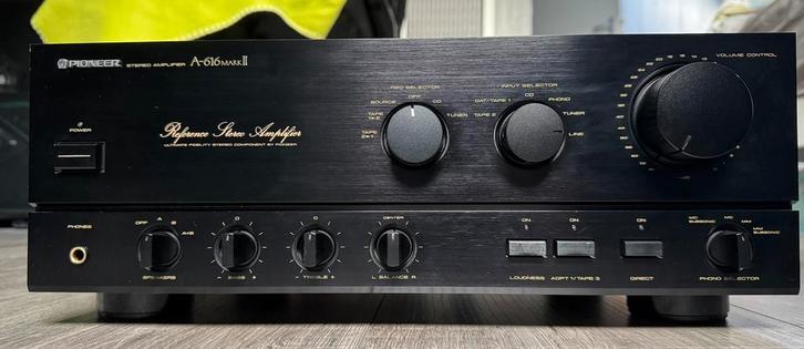Pioneer A-616 mark 2, Audio, Tv en Foto, Versterkers en Receivers, Zo goed als nieuw, Stereo, 120 watt of meer, Pioneer, Ophalen