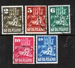 175 nvph 556-560 kerken serie 1950 gebruikt zie scan., Postzegels en Munten, Postzegels | Nederland, Verzenden, T/m 1940, Gestempeld