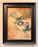 Gerda Onnes : Stilleven met schaal met eieren en meer!, Antiek en Kunst, Ophalen of Verzenden