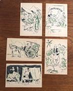 5x Militaire Postkaarten NL Indië KNIL Politionele acties, Ophalen of Verzenden, Landmacht, Nederland, Foto of Poster