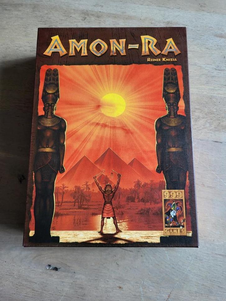 spel Amon ra zgan!, Hobby en Vrije tijd, Gezelschapsspellen | Bordspellen, Zo goed als nieuw, Een of twee spelers, Drie of vier spelers