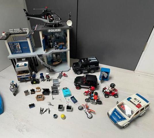 Mega playmobil politie en boevenset, Kinderen en Baby's, Speelgoed | Playmobil, Gebruikt, Los playmobil, Ophalen of Verzenden