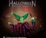 Walibi fright night kaarten en spookhuizen/walktroughs, Tickets en Kaartjes, Drie personen of meer, Ticket of Toegangskaart