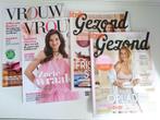 Tijdschrift 6 st Vrouw en Libelle Gezond, Ophalen, Zo goed als nieuw, Damesbladen