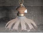 Holophane hanglamp, Huis en Inrichting, Ophalen of Verzenden, Glas, Zo goed als nieuw, 50 tot 75 cm