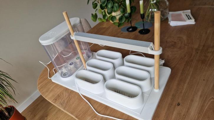 AUK smart garden (scandinavisch), Tuin en Terras, Kweekspullen, Zo goed als nieuw, Kweekbak, Ophalen