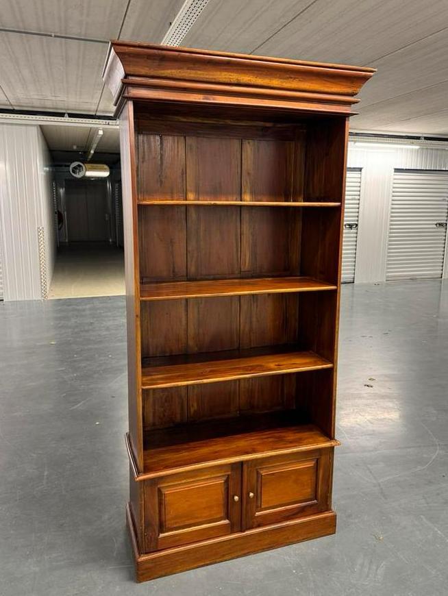 Elegante Engelse boekenkast uit de 20e eeuw, Huis en Inrichting, Kasten | Boekenkasten, Zo goed als nieuw, 50 tot 100 cm, 150 tot 200 cm