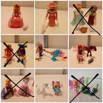 
Playmobil prinses, zeemeerman, fee, prins, diverse sets  beschikbaar voor biedingen