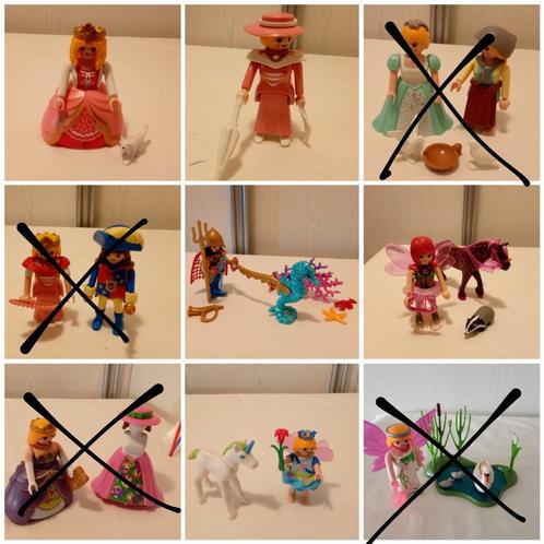 Playmobil prinses, zeemeerman, fee, prins, diverse sets, Kinderen en Baby's, Speelgoed | Playmobil, Gebruikt, Ophalen of Verzenden